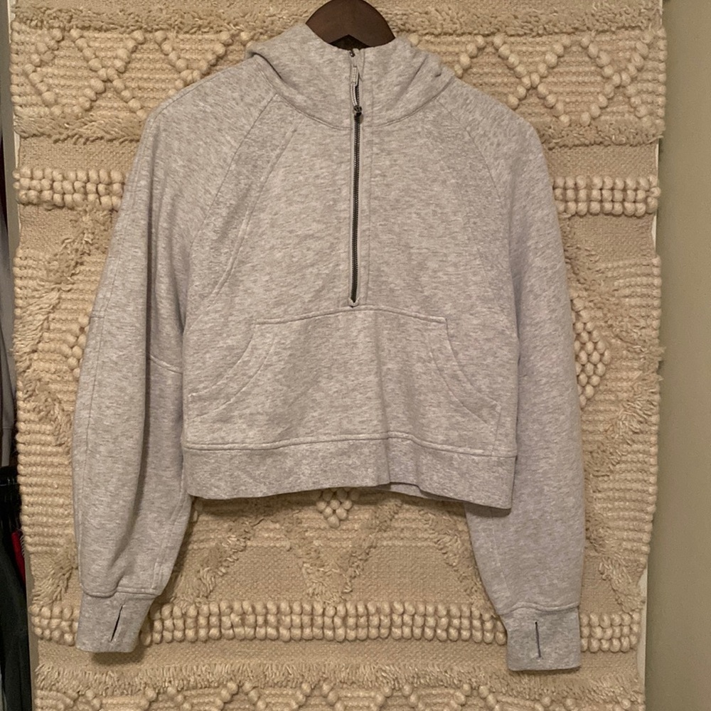 Lululemon perfectly oversized half zip hoodie